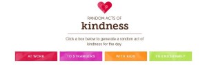 random acts of kindness generator