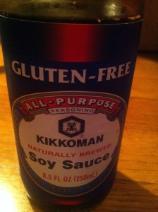 gluten free soy sauce