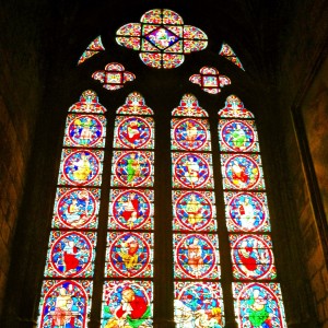 Notre Dame window