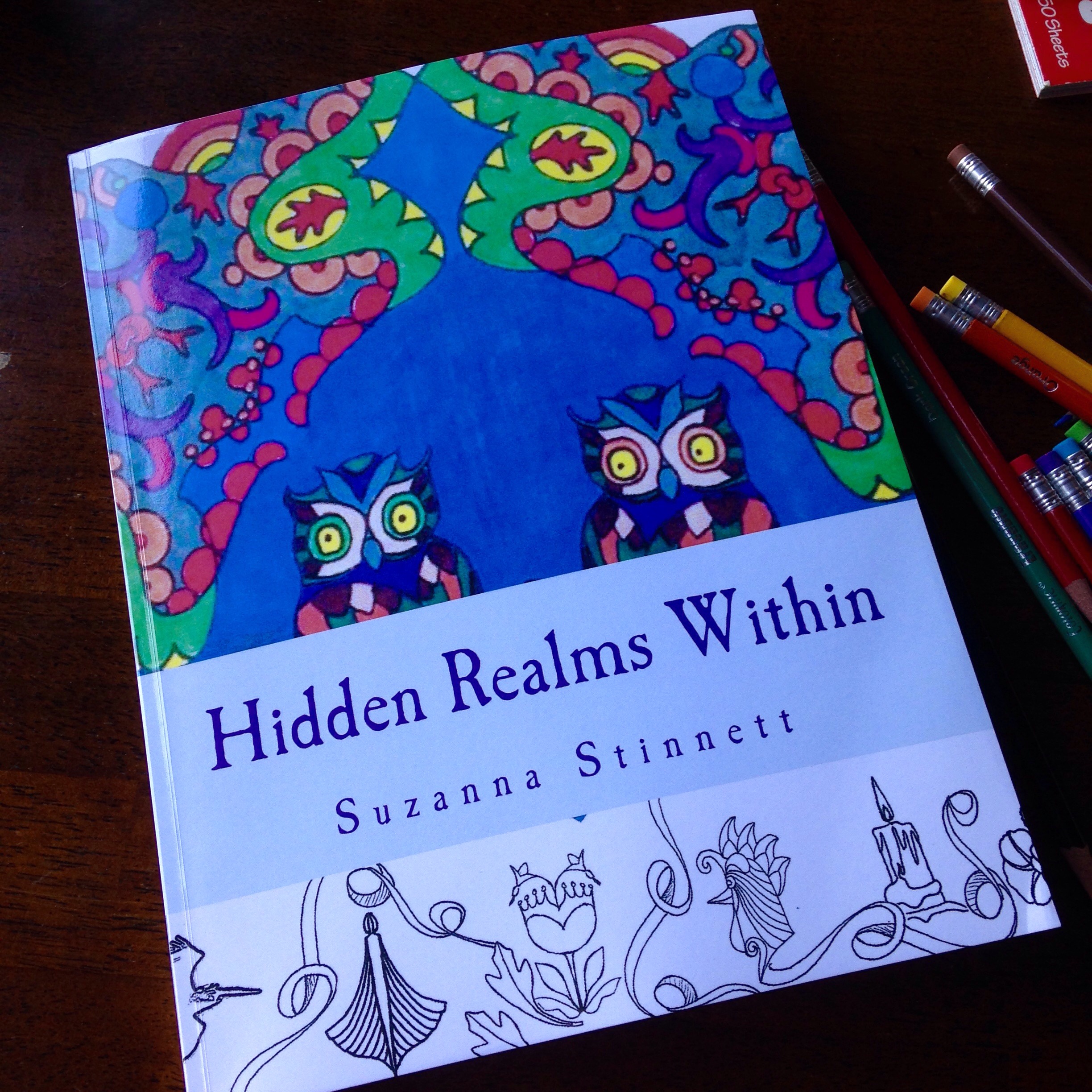 hidden realms coloring book